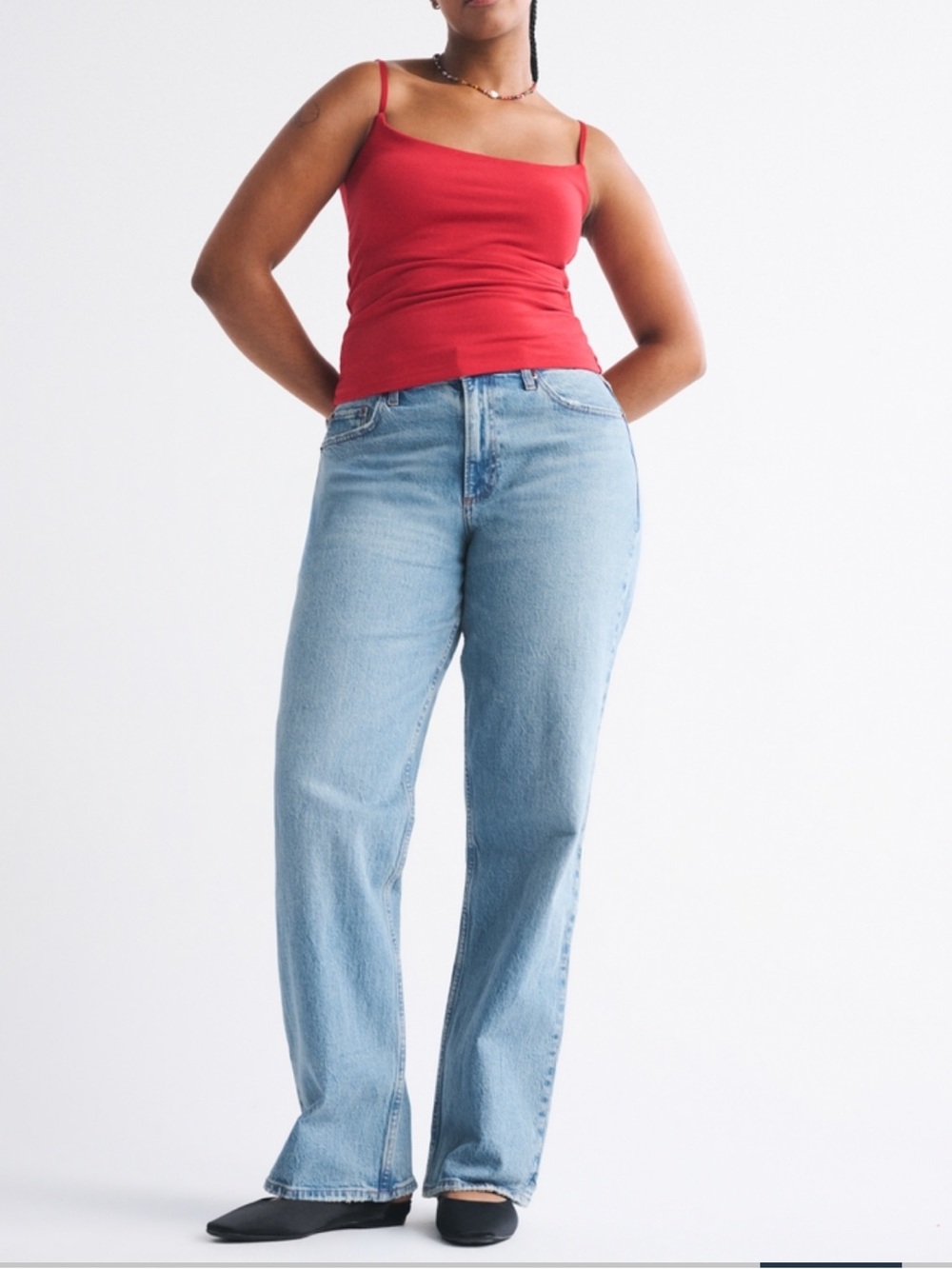 Abercrombie & Fitch Low Rise Baggy Jeans